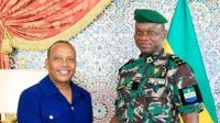Le Premier ministre santoméen reçu par le président de la transition Brice Clotaire Oligui Nguema
